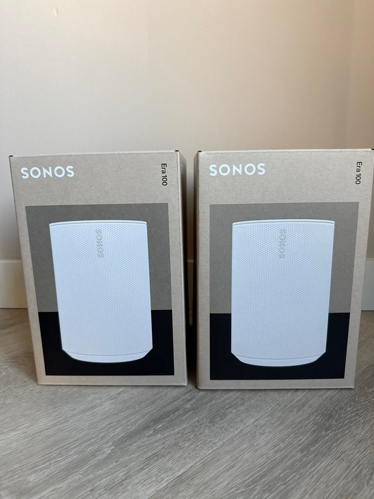 Sonos Era 100 Zwart of Wit *Nieuw*, Nieuw, Ophalen of Verzenden, 60 tot 120 watt, Sonos