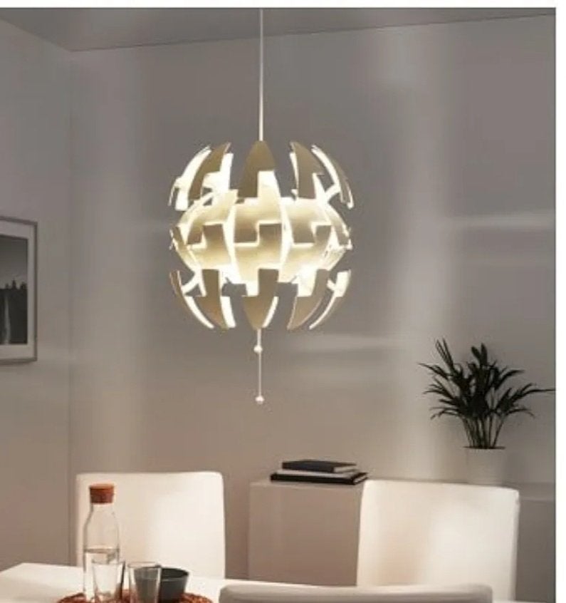 Vloerlamp (lamp) Hangontwerp wit en roze koper, Ophalen, Zo goed als nieuw