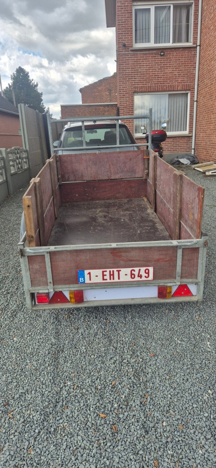 aanhangwagen te huur, Ophalen of Verzenden