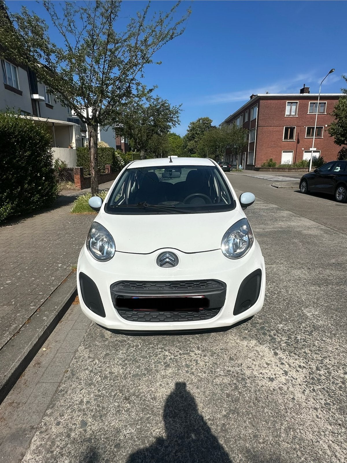 citroen c1 1.0 benzine bj. 2014, Auto's, Citroën, Stof, C1, Wit, Handgeschakeld