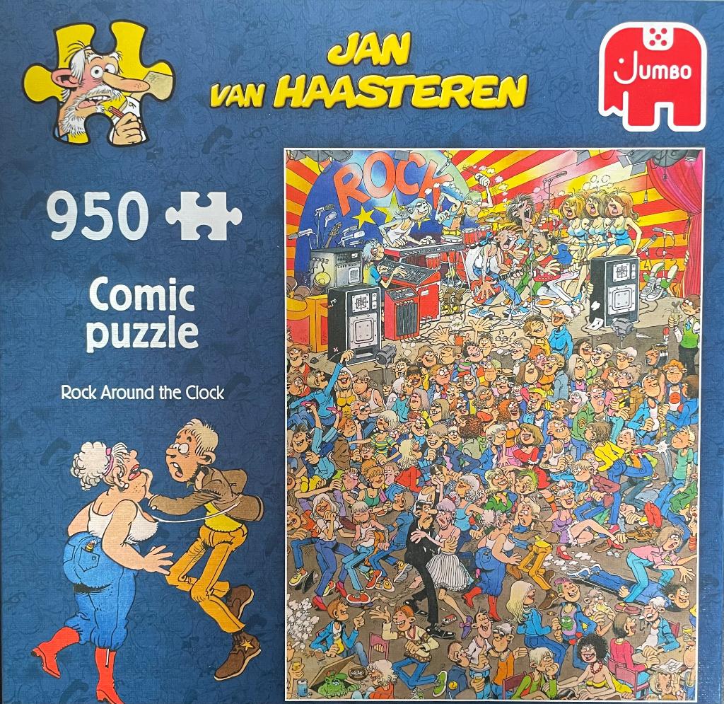 Rock Around the Clock - JVH Puzzel 950 Stukjes, Ophalen, 500 t/m 1500 stukjes, Zo goed als nieuw, Legpuzzel