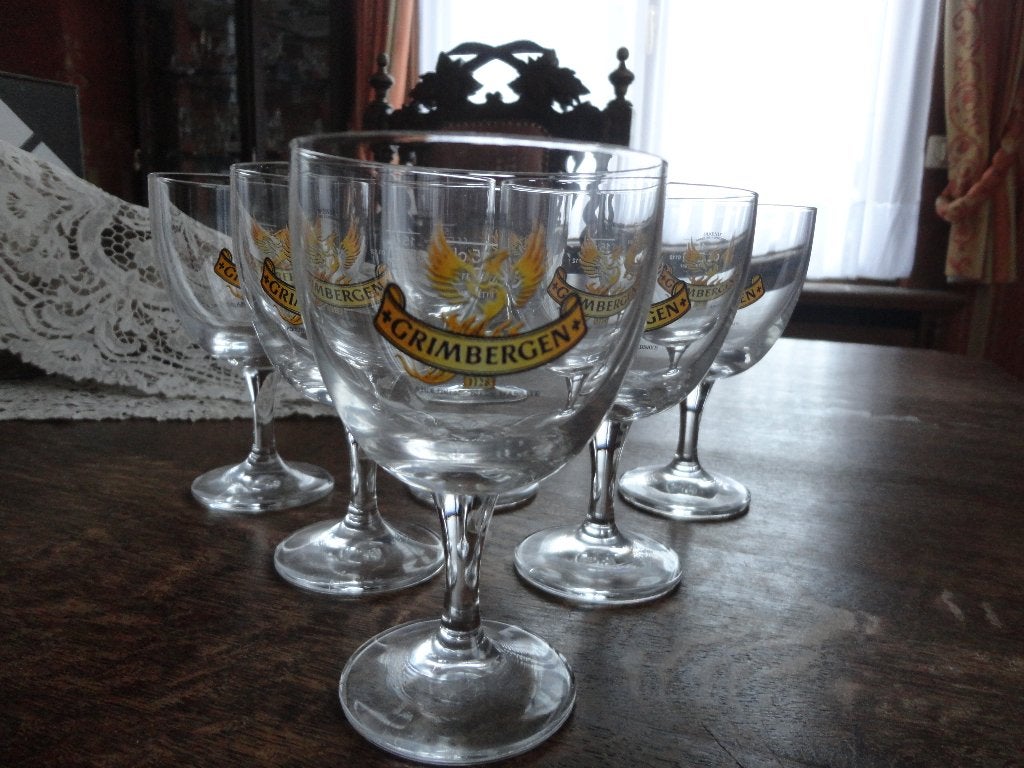 Degustatie Glaasjes Grimbergen, Ophalen of Verzenden, Nieuw, Bierglas