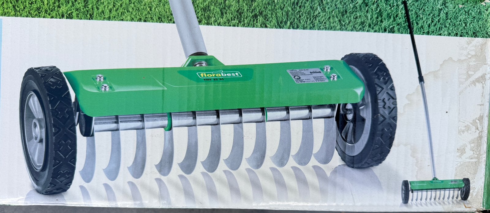 Handmatige verticuteermachine, Tuin en Terras, Ophalen, Zo goed als nieuw