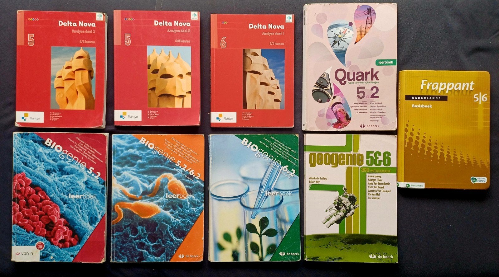 Leerboeken ASO Wetenschappen-Wiskunde 3de graad, Boeken, ASO, Wiskunde A, Diverse auteurs, Ophalen of Verzenden