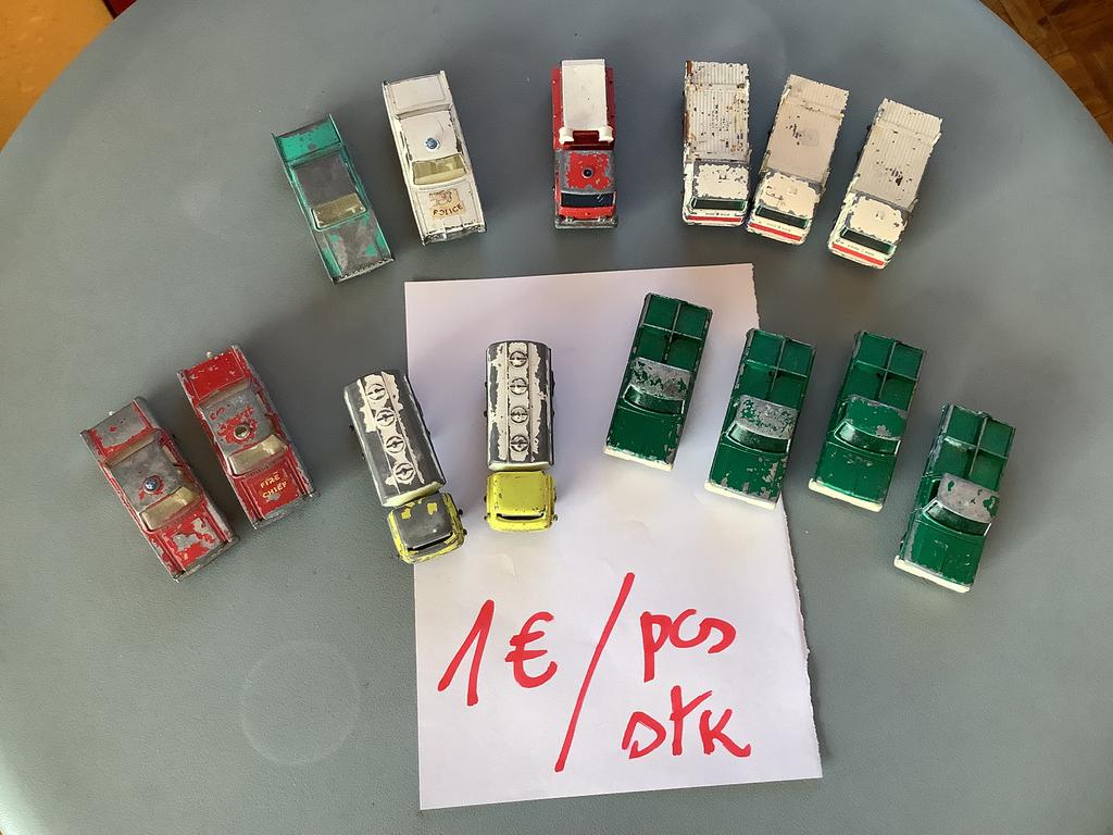 MATCHBOX  ..1€/pcs, Enlèvement, Comme neuf, Matchbox