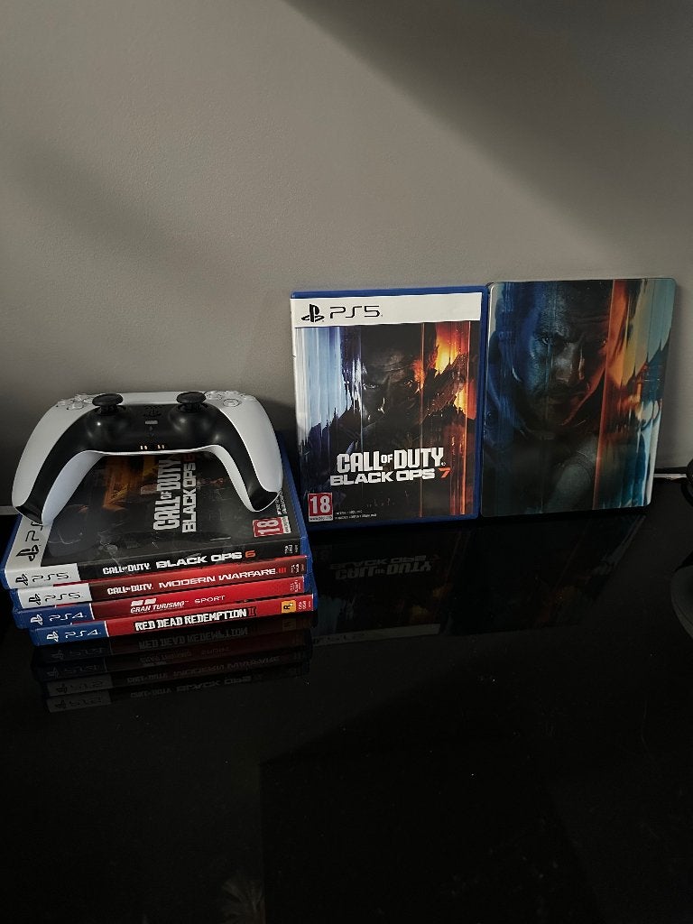 PS5 Games + DualSense Controller + Black Ops 6 Steelbook, Consoles de jeu & Jeux vidéo, Enlèvement, Comme neuf, Autres genres