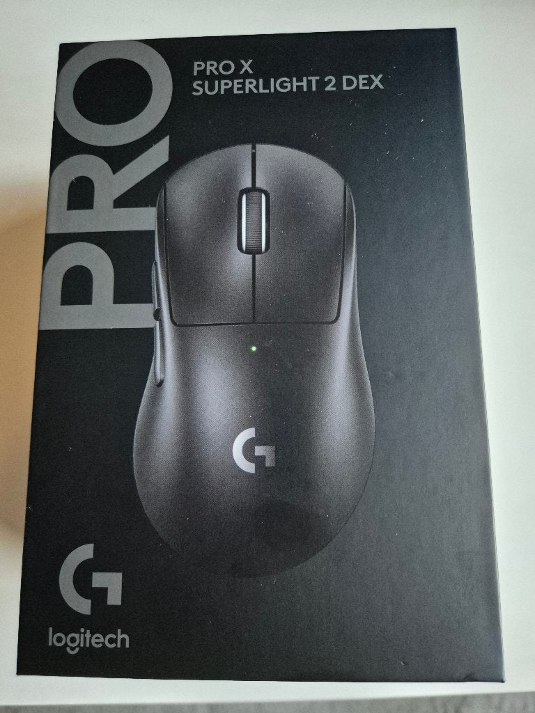 Logitech G Pro X Superlight 2 Dex, Computers en Software, Muizen, Ophalen, Rechtshandig, Muis, Gaming muis