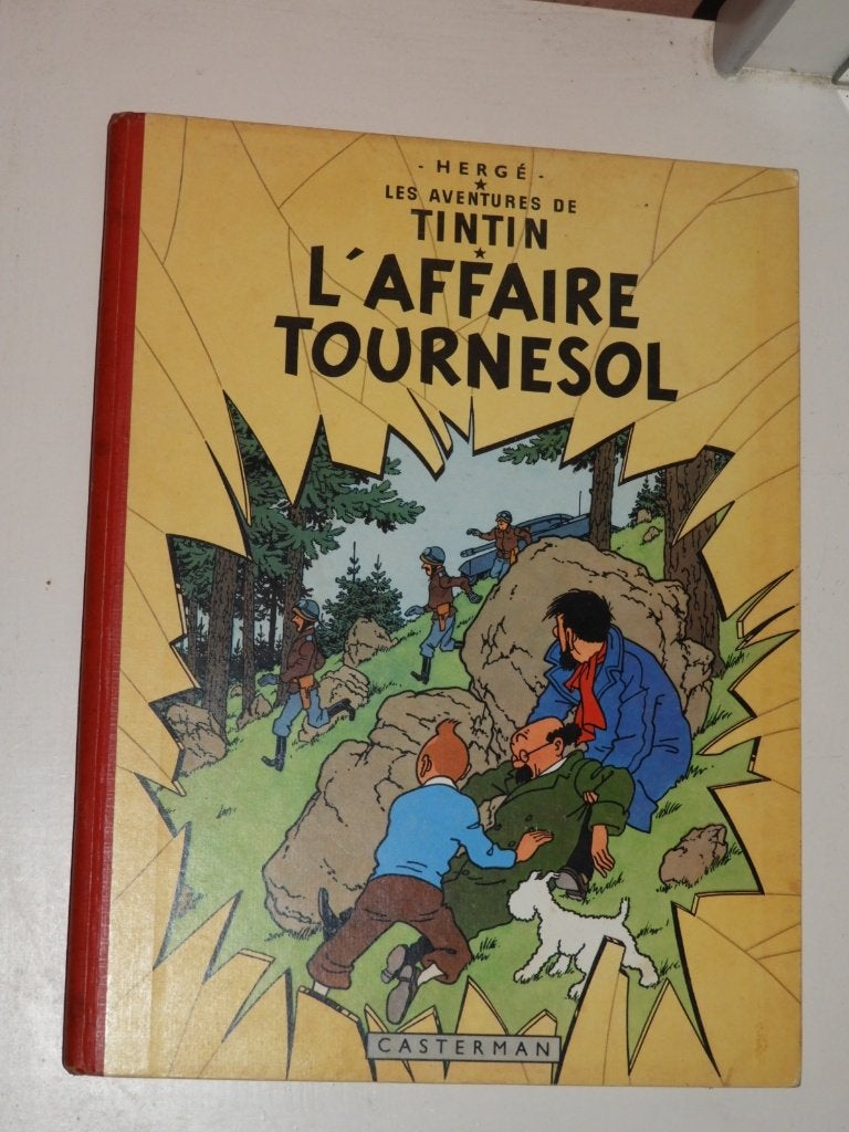 TINTIN : L'affaire Tournesol, Une BD, Enlèvement ou Envoi, Comme neuf, Hergé