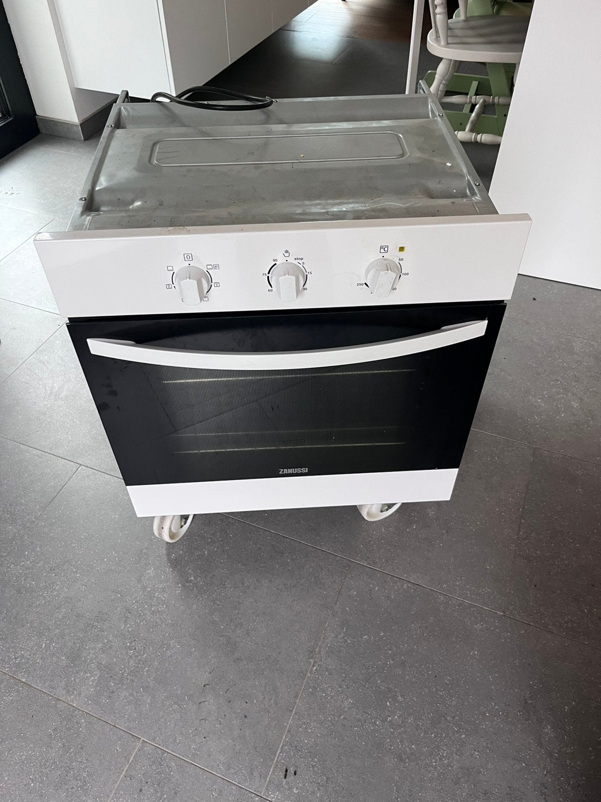 Oven zanussi, Elektronische apparatuur, Fornuizen, Ophalen, Gebruikt, Inbouw, 45 tot 60 cm