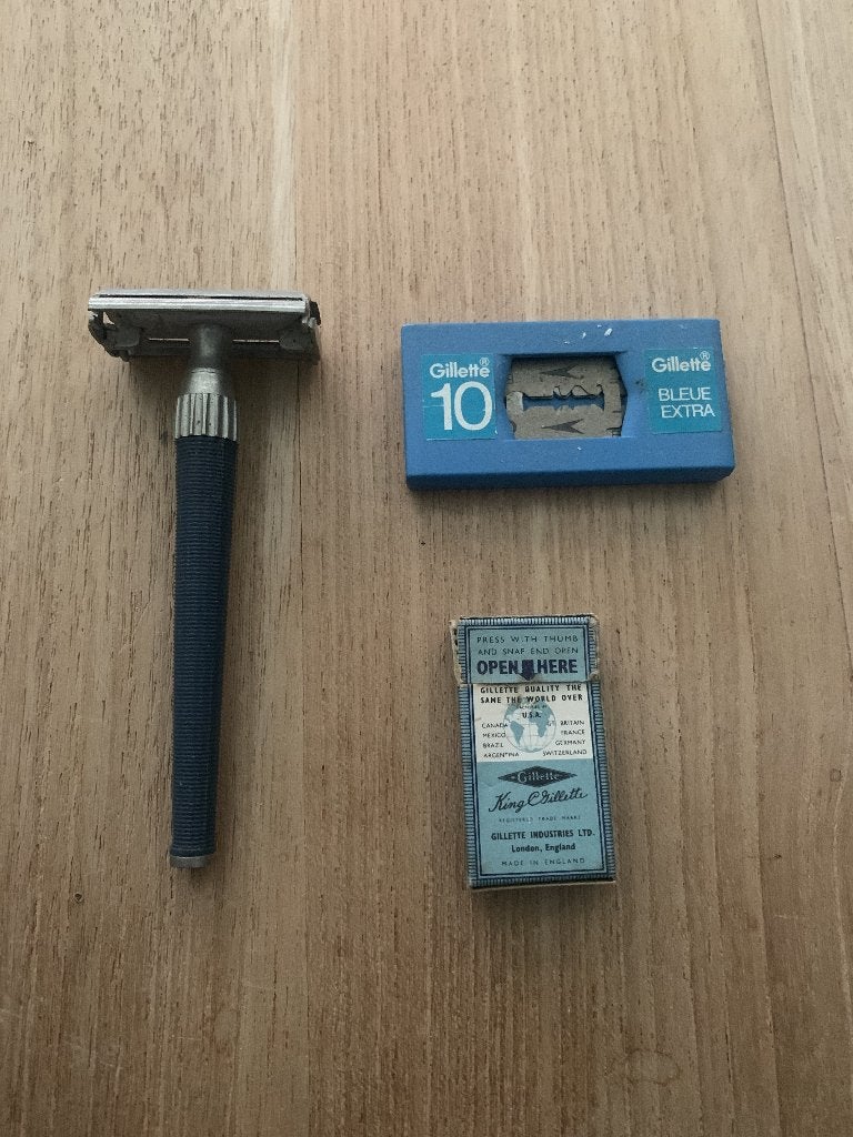 Vintage Gillette Scheermes, Ophalen