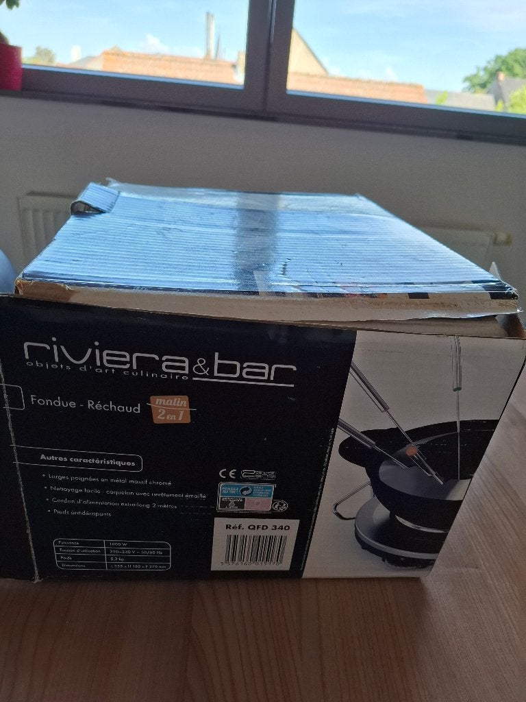 2 in 1 fondue, Elektronische apparatuur, Fonduesets, Ophalen, Gebruikt