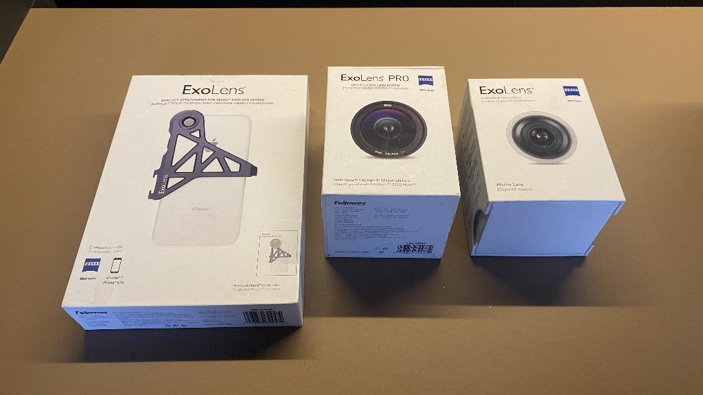 ZEISS EXOLENS PRO - WIDE ANGLE & MACRO - PERFECTE STAAT, Ophalen of Verzenden, Zo goed als nieuw, Overige typen