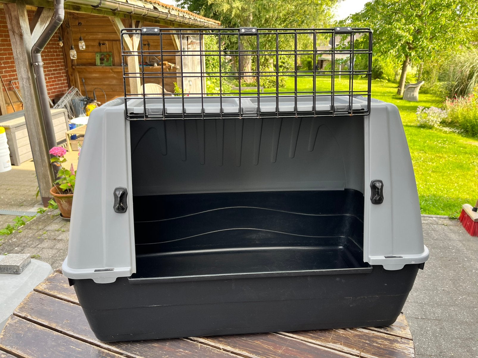 Hondenbench voor transport of op reis, Dieren en Toebehoren, Ophalen, Gebruikt