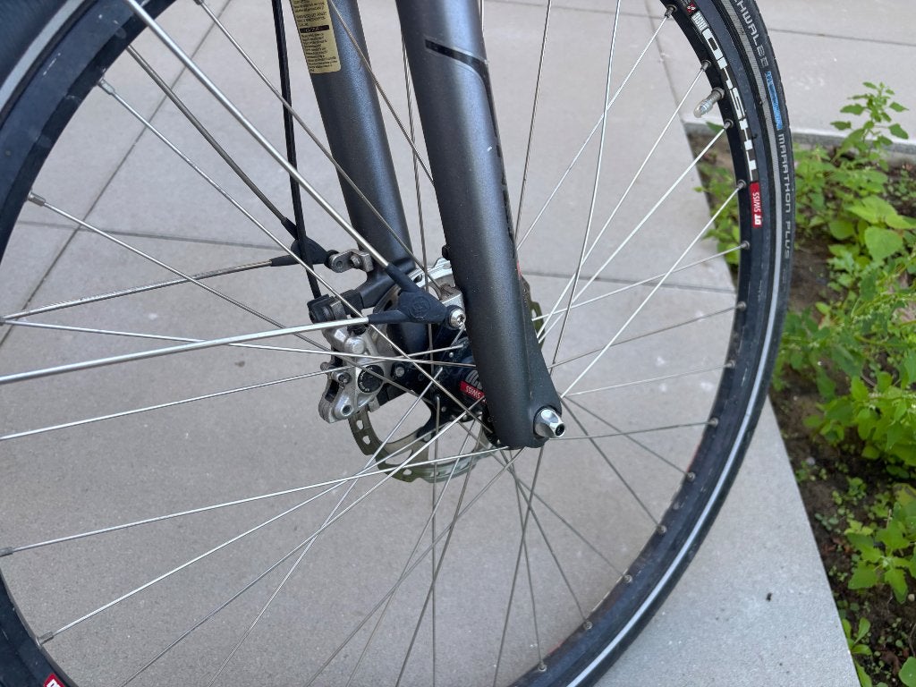 Ebike elektrische fiets flyer herenfiets xl, Fietsen en Brommers, 55 tot 59 cm, Ophalen, Gebruikt, 50 km per accu of meer