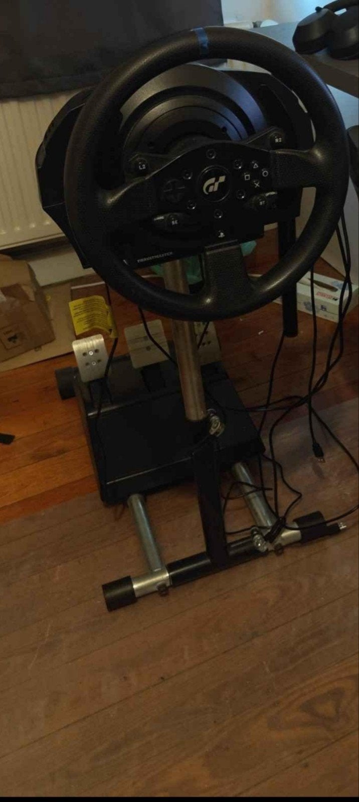 Thrustmaster t300 RS gt met wheel stand, Ophalen, Zo goed als nieuw, Stuur of Pedalen, PlayStation 4