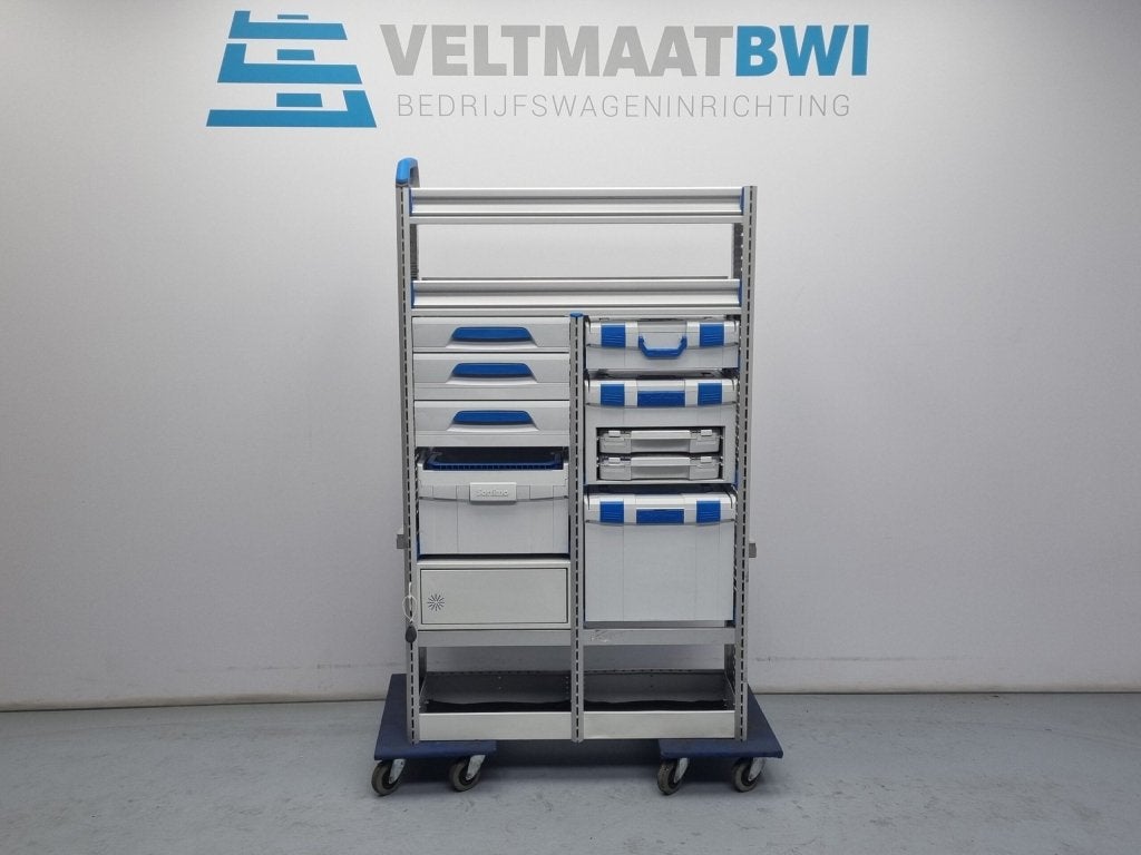 Sortimo bedrijfswagen inrichting bedrijfswageninrichting