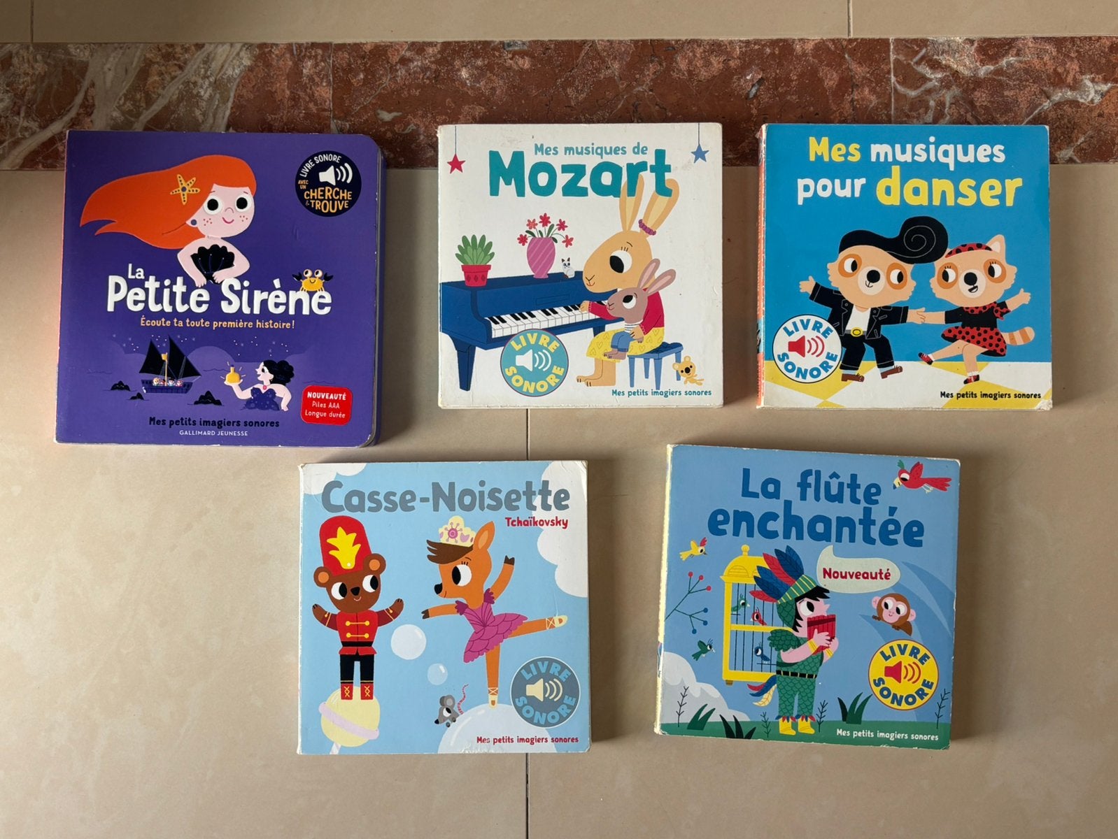 Lot de livres musicaux, Enlèvement, Comme neuf