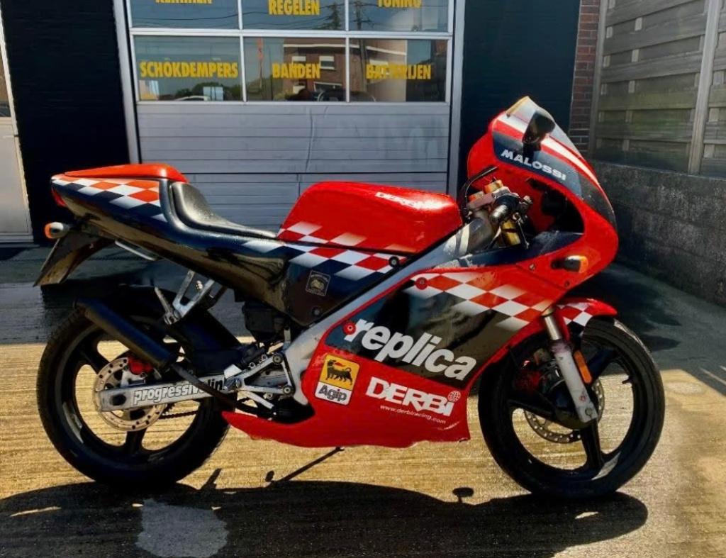 RÉPLIQUE DERBI GPR50RR Jorge Lorenzo n 737, Enlèvement ou Envoi, Utilisé, 50 cm³, Classe B (45 km/h)
