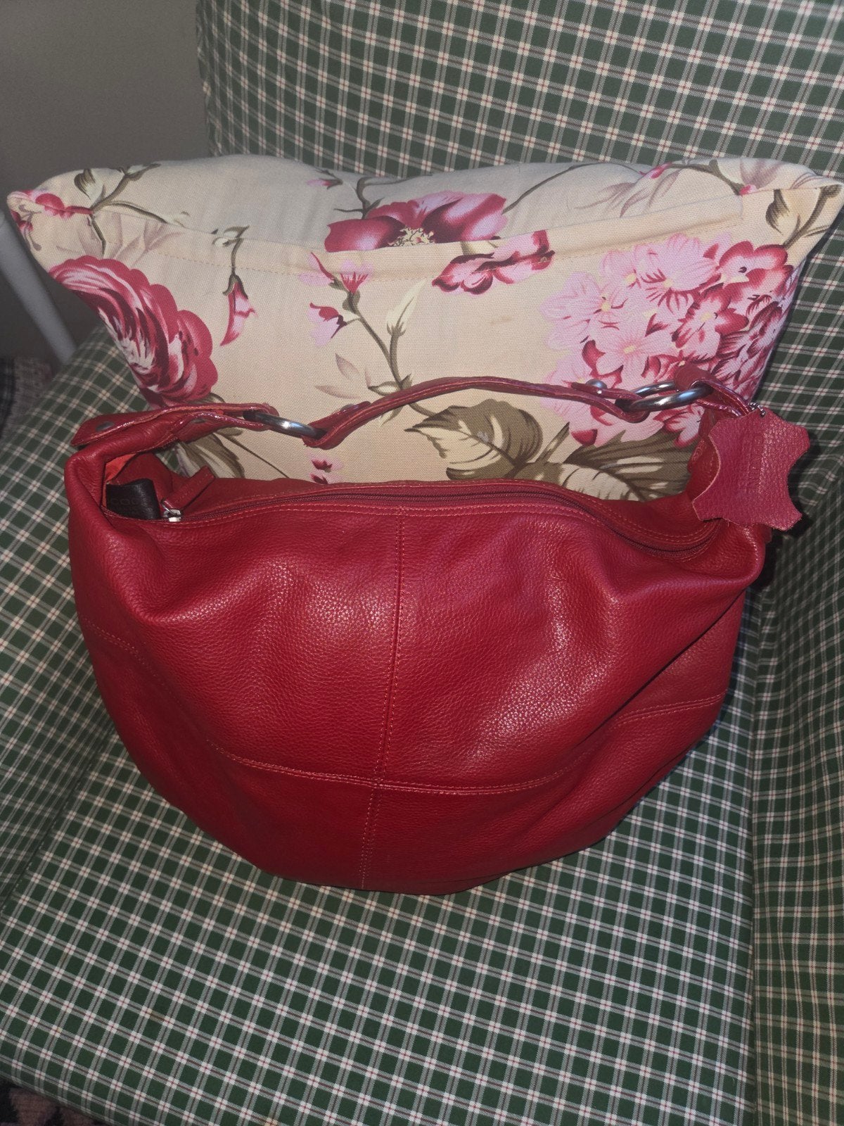 Sac cuir rouge SCADA, Rouge, Autres marques, Cuir, Enlèvement ou Envoi