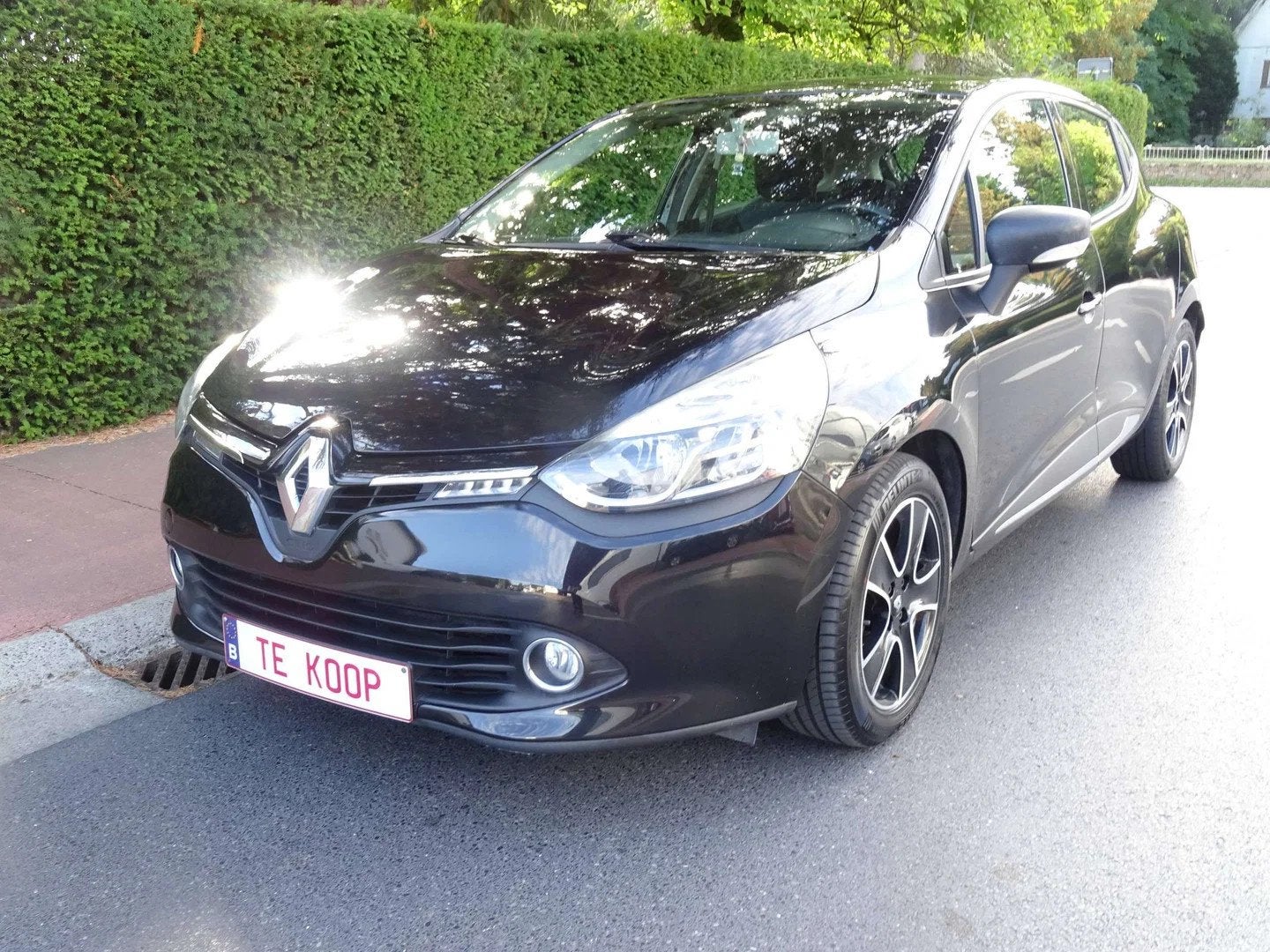 Renault Clio Clio 0.9 TCe Energy Dynamique (bj 2013), Auto's, Stof, Gebruikt, Zwart, Start-stop-systeem