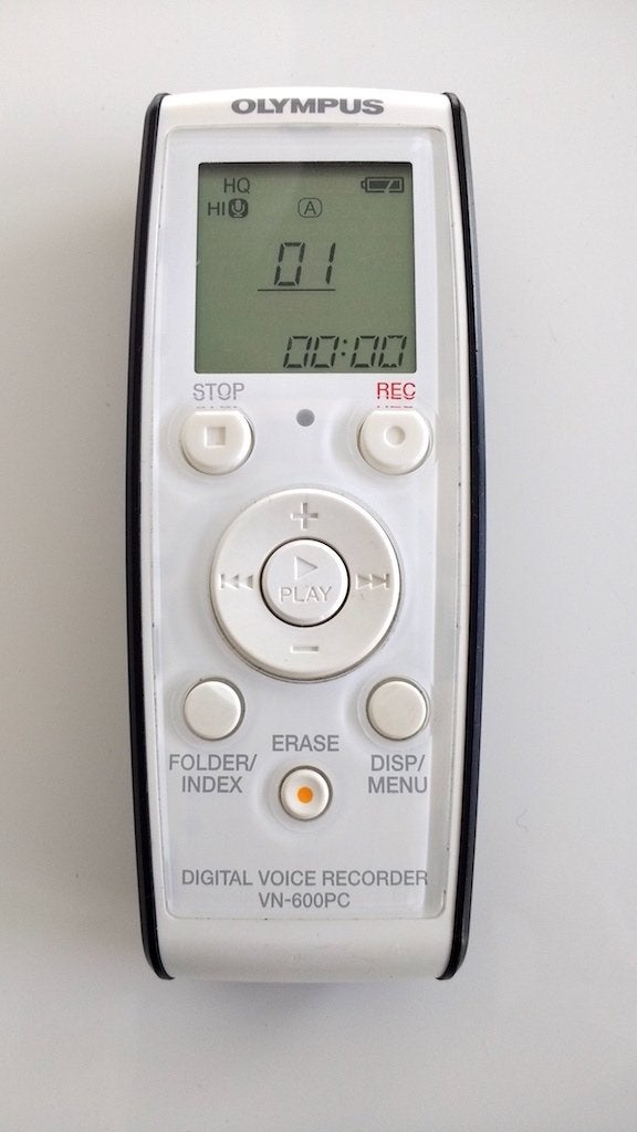 Olympus vn-600pc Voice Recorder (dictafoon), Audio, Tv en Foto, Mp3-spelers | Overige merken, Zo goed als nieuw, Ophalen of Verzenden