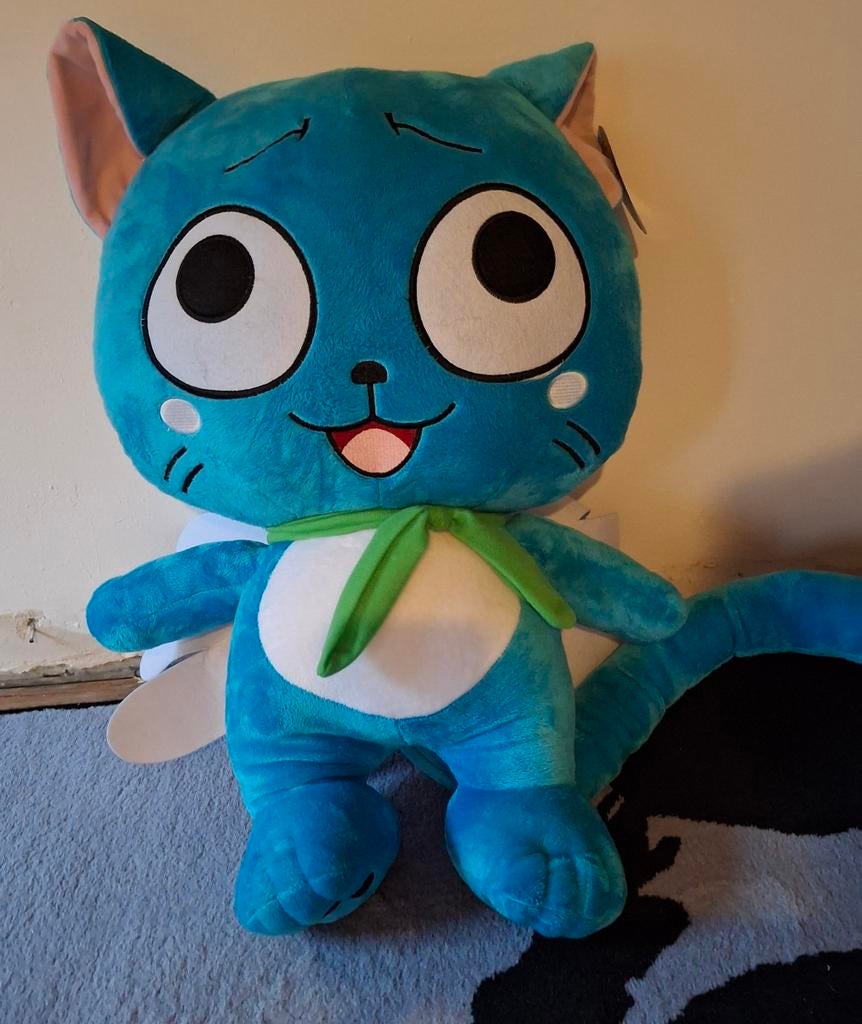Xxl 60cm Happy knuffel Fairy Tail Nieuw, Enlèvement