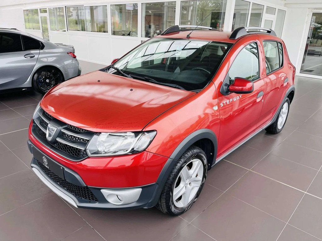 Dacia SANDERO Stepway 0.9 TCe * GARANTIE + GPS + AIRCO *, Auto's, Dacia, Stof, Gebruikt, Euro 6, 115 g/km