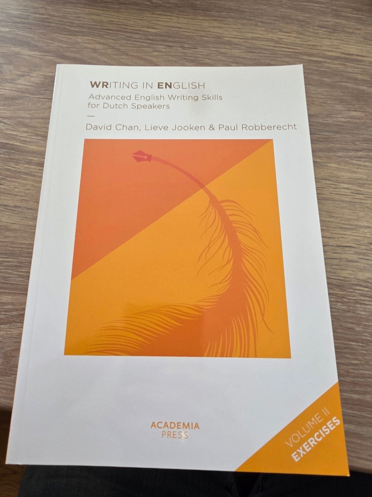 Lieve Jooken - Writing in English 2016, Livres, Langue | Anglais, Enlèvement, Neuf, Lieve Jooken; Paul Robberecht; David Chan