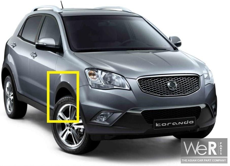 Wielrand rechtsvoor SsangYong Korando 2010-2019. 7952034000,, Auto-onderdelen, Voor, KGM Europe GmbH, Ophalen of Verzenden, Spatbord