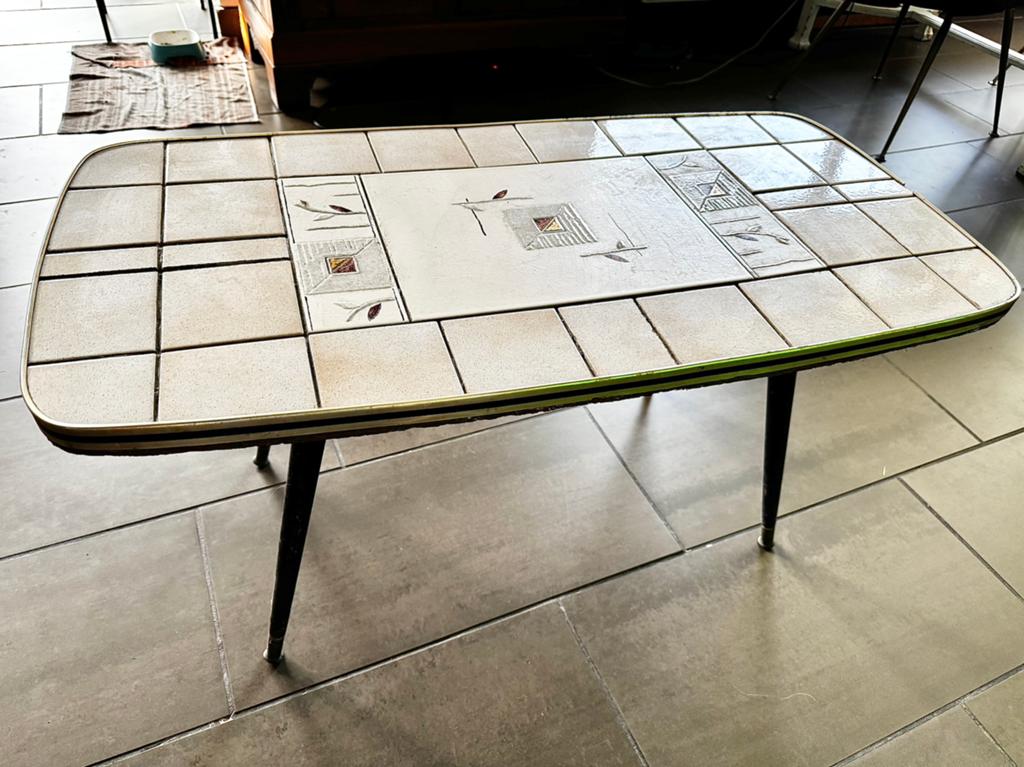 Vintage salontafel, Ophalen, Zo goed als nieuw