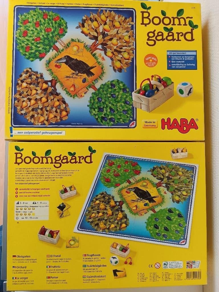 Haba Boomgaard, Ophalen, Zo goed als nieuw, Overige typen