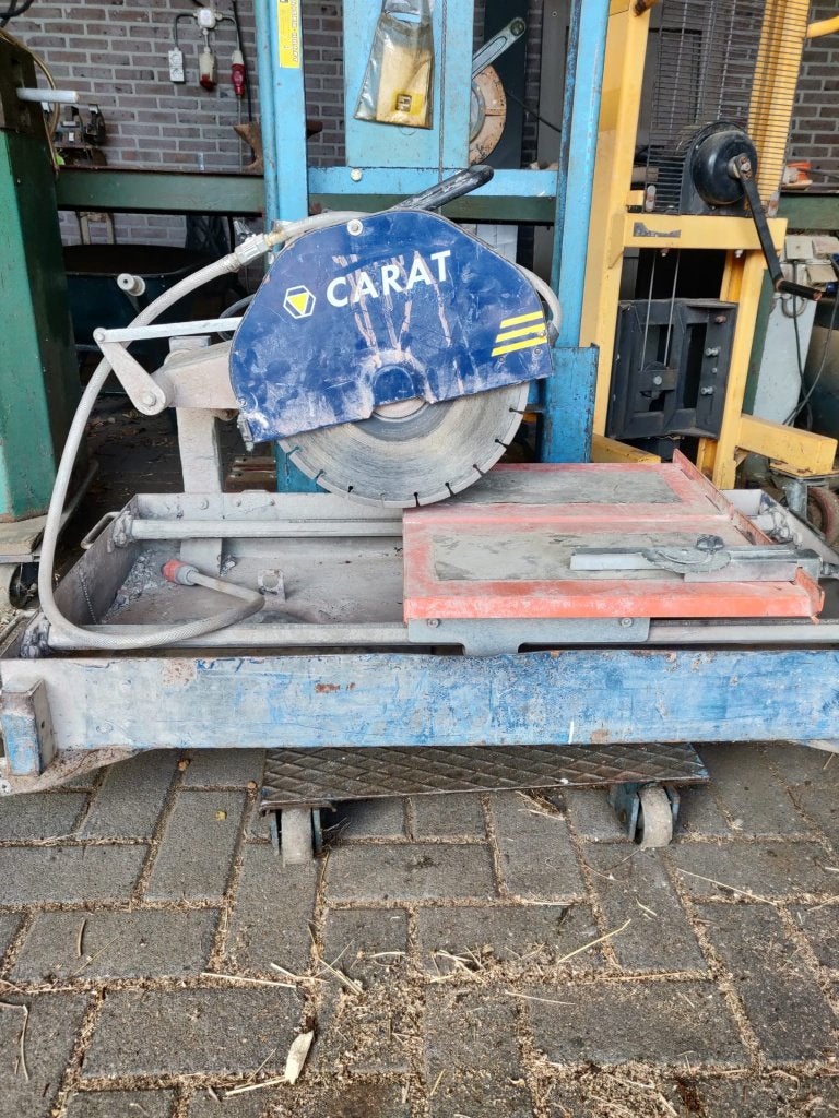 Carat tegel zaagmachine, Ophalen, Gebruikt
