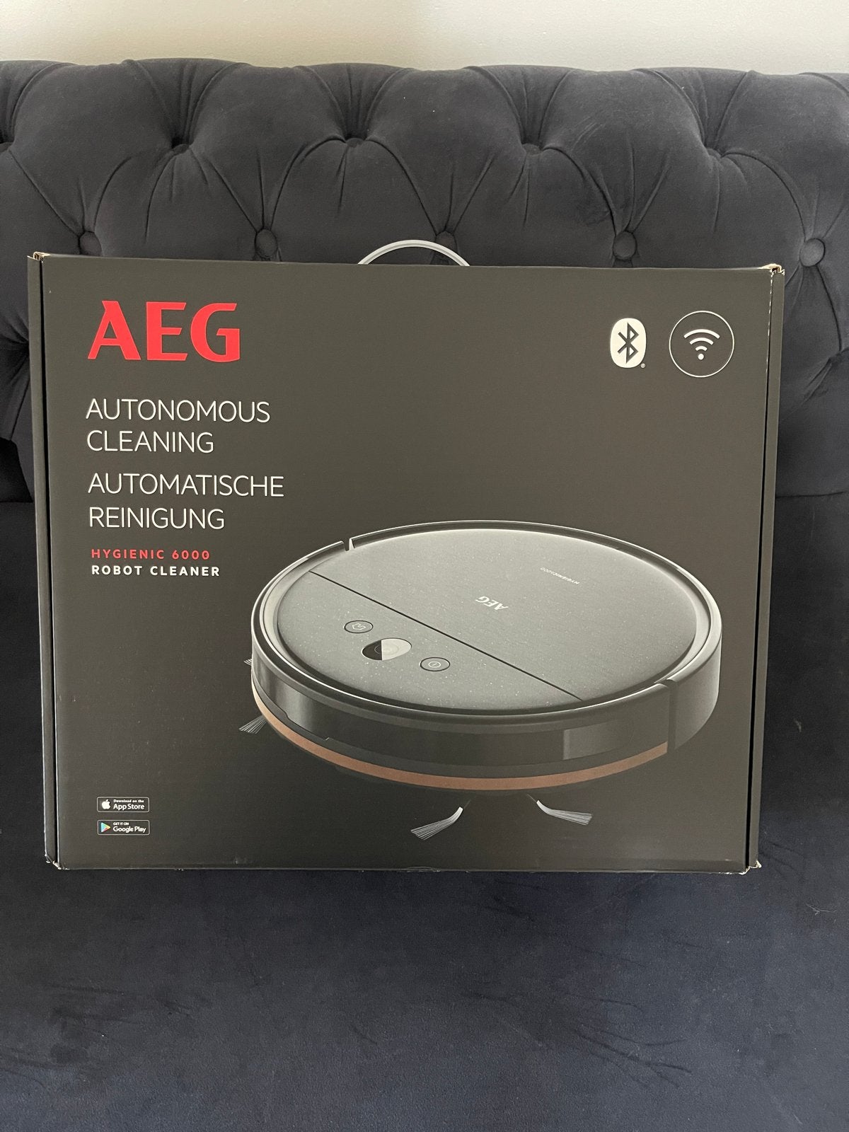 Robot aspirateur AEG AR61UW1DG, Enlèvement, AEG