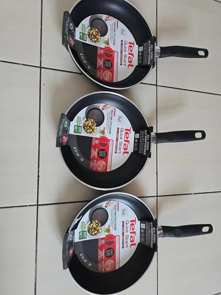 Les 3 tefal de 24 cm, Enlèvement