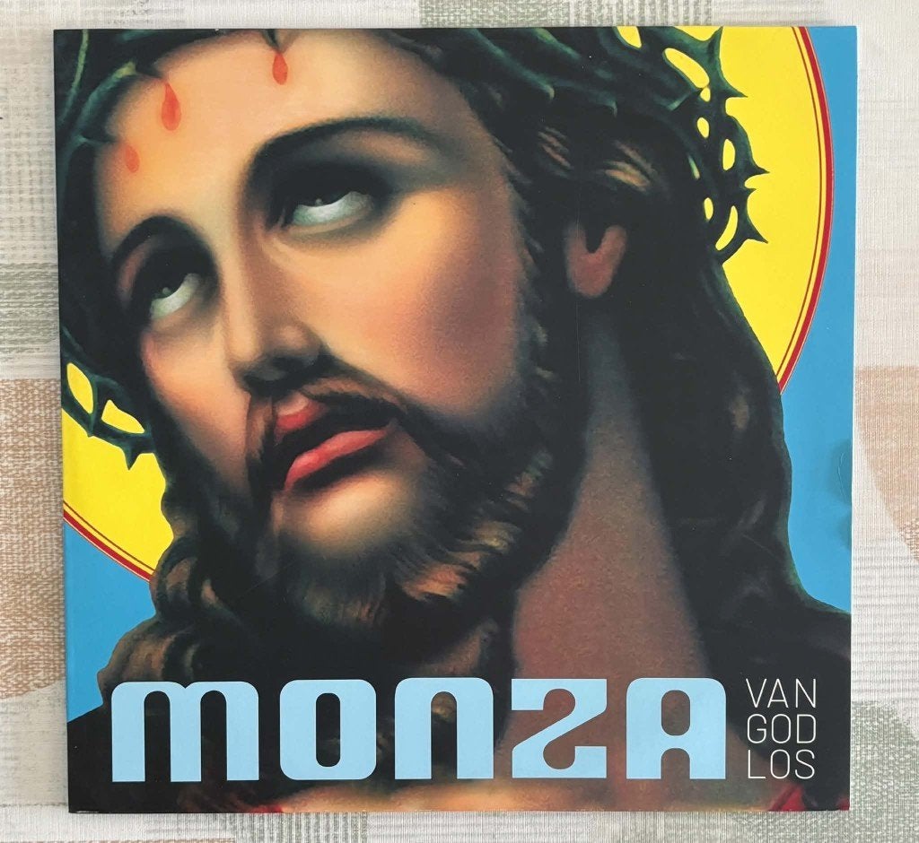 Monza - Van God Los (Blue & White Swirl) (LP), LP, Overige formaten, Ophalen of Verzenden, Zo goed als nieuw