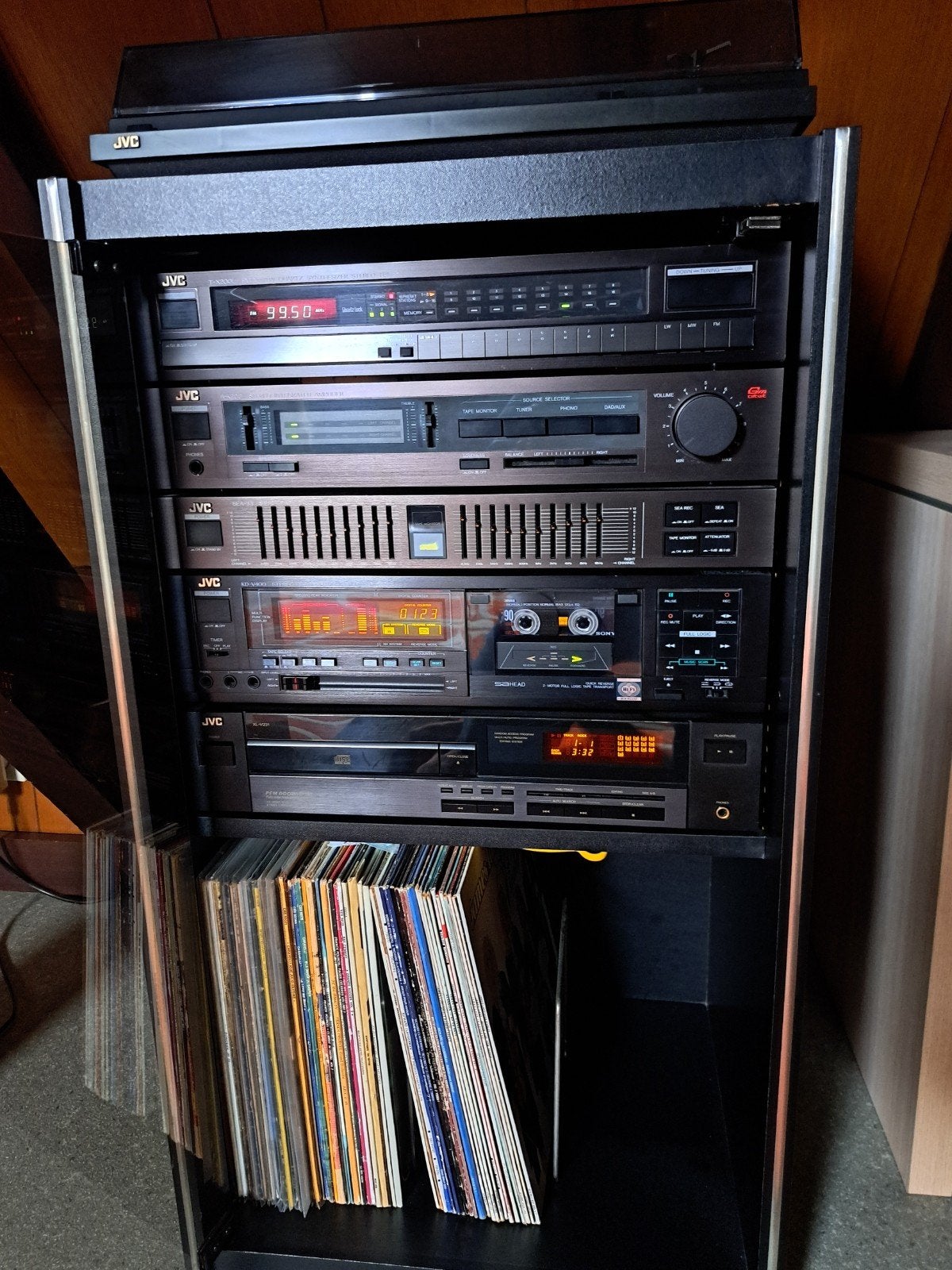 Jvc hifi, TV, Hi-fi & Vidéo, Chaîne Hi-fi, Enlèvement