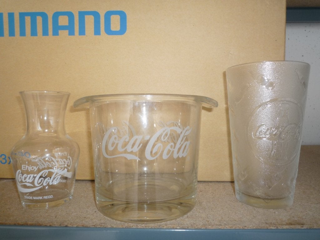 Coca-Cola karaf - ijsemmer - schenkkan - halve liter glas, Ophalen