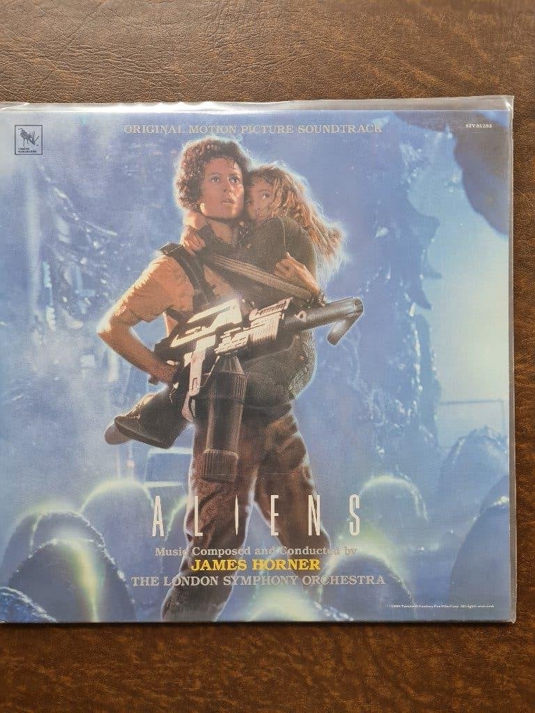 Aliens vinyl LP soundtrack, Cd's en Dvd's, Ophalen, LP, Soundtrack, Zo goed als nieuw