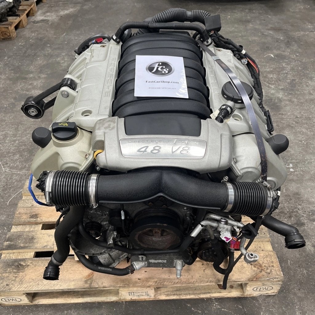 Moteur M48.01 4,8L Porsche Cayenne 957 V8 4.8L Phase 2, Enlèvement ou Envoi, Utilisé, Porsche