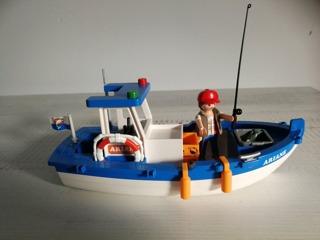 Playmobil 5131'Vissersboot', Verzenden, Zo goed als nieuw, Boot/Schip, Overige series