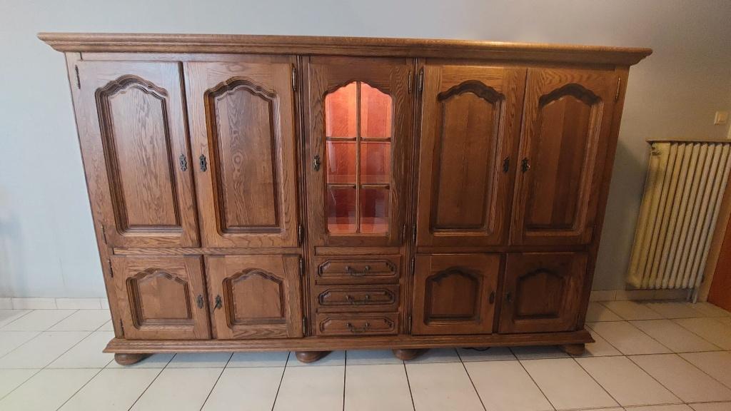 Eiken meubels moeten weg wegens verhuis, Ophalen, Gebruikt, Eikenhout