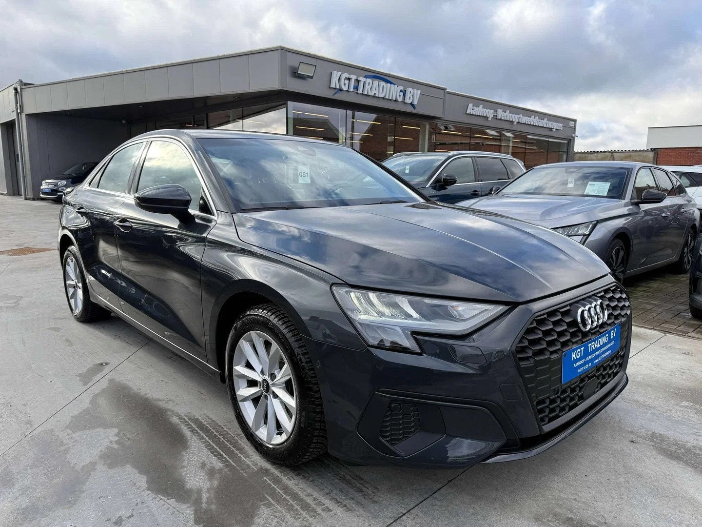Audi A3 30 TFSI BERLINE AUTOMAAT FULL LED NAVI CARPLAY ALU, Autos, 1360 kg, Argent ou Gris, Achat, Entreprise