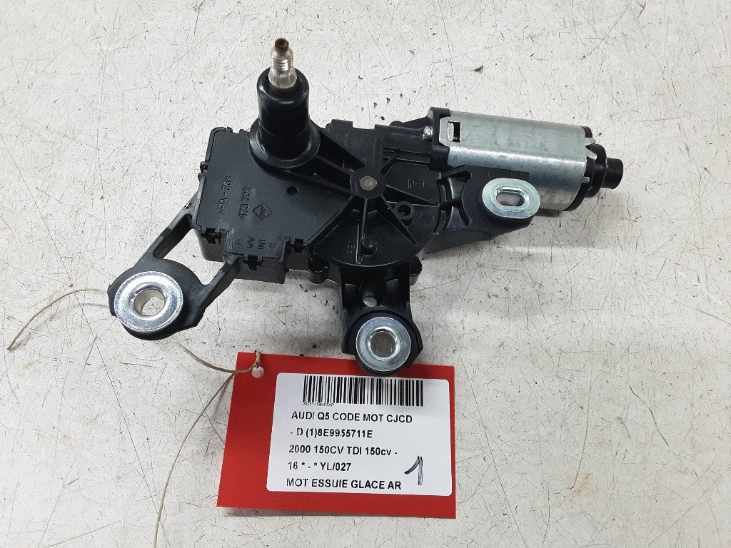 RUITENWISSERMOTOR ACHTER Audi Q5 (8RB) (8E955711E), Gebruikt, Mevr. I. Hauben, Audi, Rue de l'Espoir 34 34
4030  GRIVEGNÉE, BE