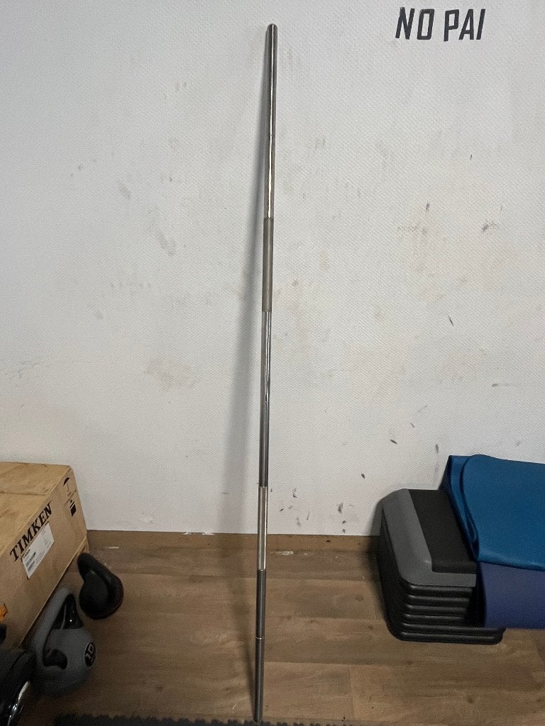 Barre en métal de sport, Sports & Fitness, Enlèvement, Comme neuf, Bras, Barre d'haltères