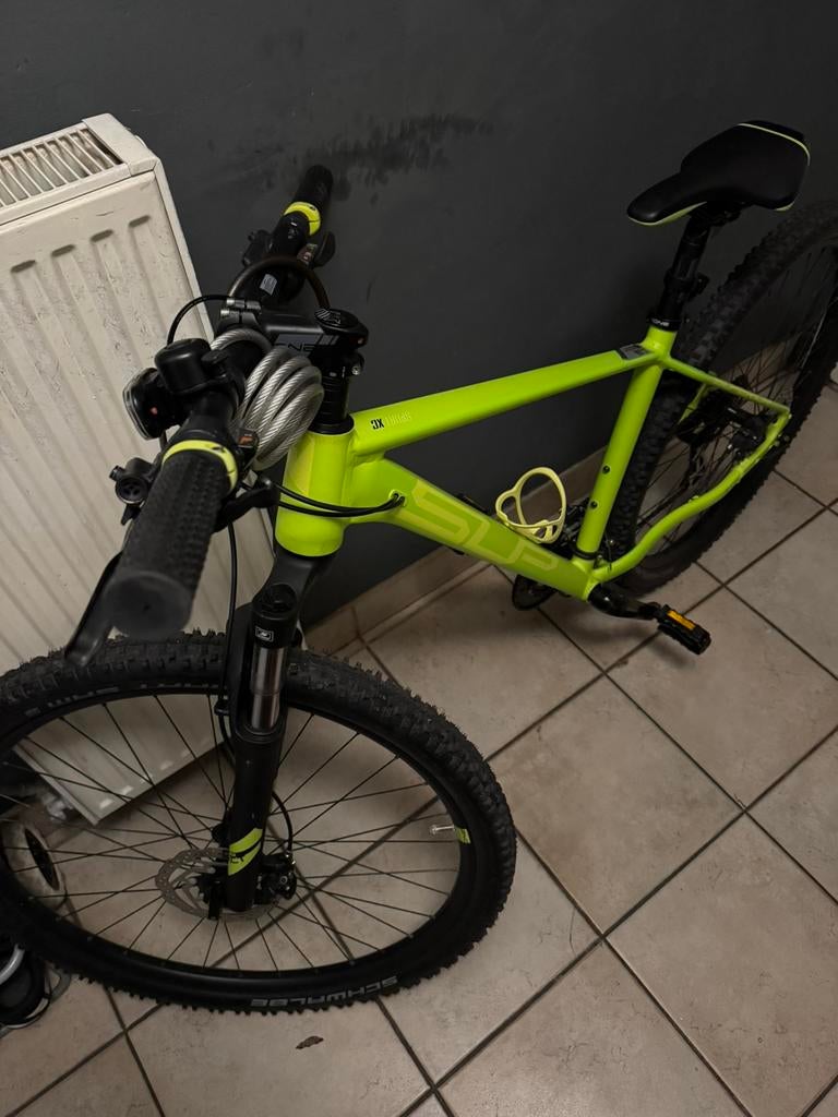 Cube Aim SL Mountainbike – Fluogeel/Zwart – Zeer nette staat, Vélos & Vélomoteurs, Enlèvement, Utilisé, Aluminium