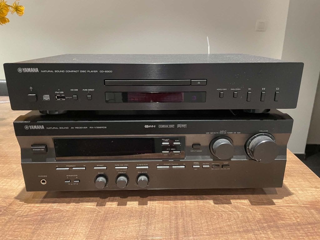 Yamaha - Versterker en cd speler., Audio, Tv en Foto, Ophalen of Verzenden, Gebruikt, Cd-speler