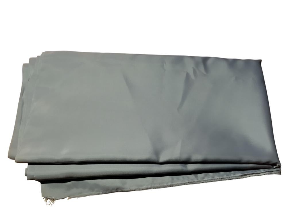 Lichtgrijs Solis 100% polyester 3m11 x 1m50, Ophalen, 120 cm of meer, Polyester, Grijs