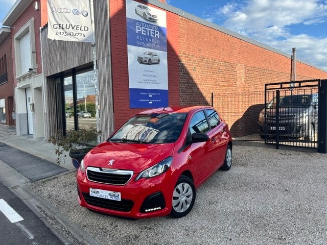 Peugeot 108 1.0 VTI ACCESS Toyota motor, Voorwielaandrijving, 4 zetels, Stof, 4 cilinders