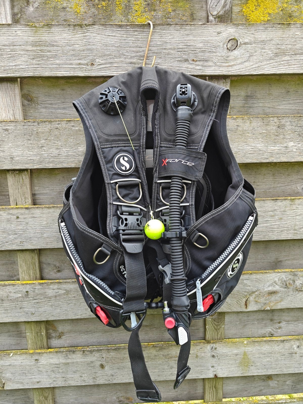 Duik Jacket (BCD)., Ophalen