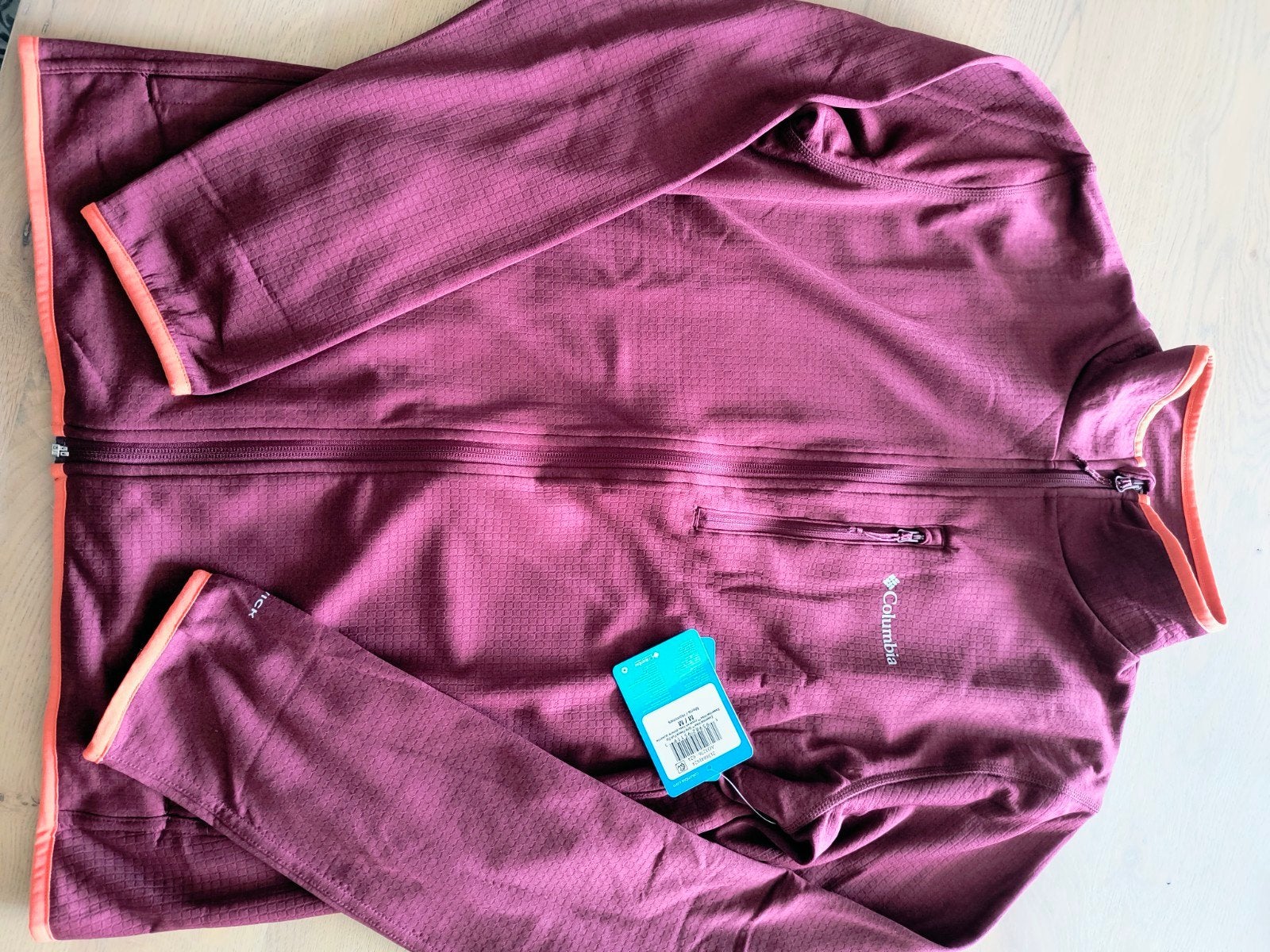 Chemise de randonnée essentielle en polaire Columbia Grid M, Columbia, Enlèvement ou Envoi, Taille 48/50 (M), Neuf